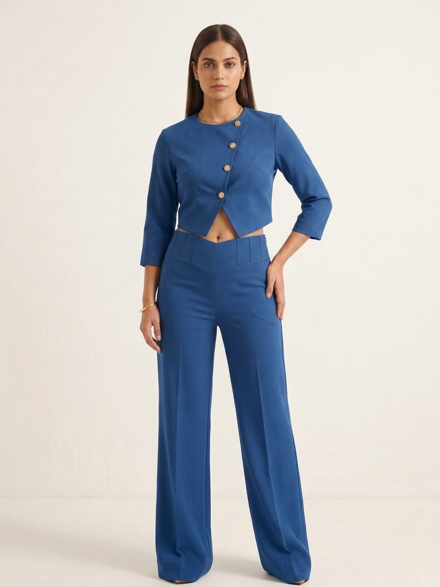 Asymmetric Tailored Set - Risate
