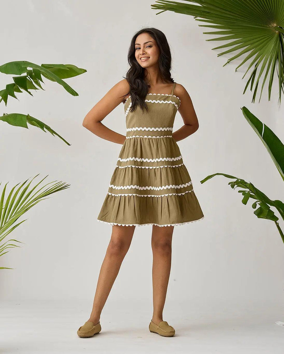 Blossom Triple Layer Lace Mini Dress - Risate