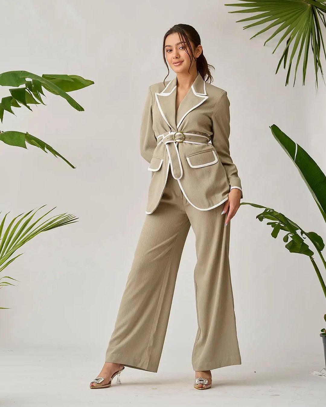 Borderline Elegance Co-ord Set - Risate