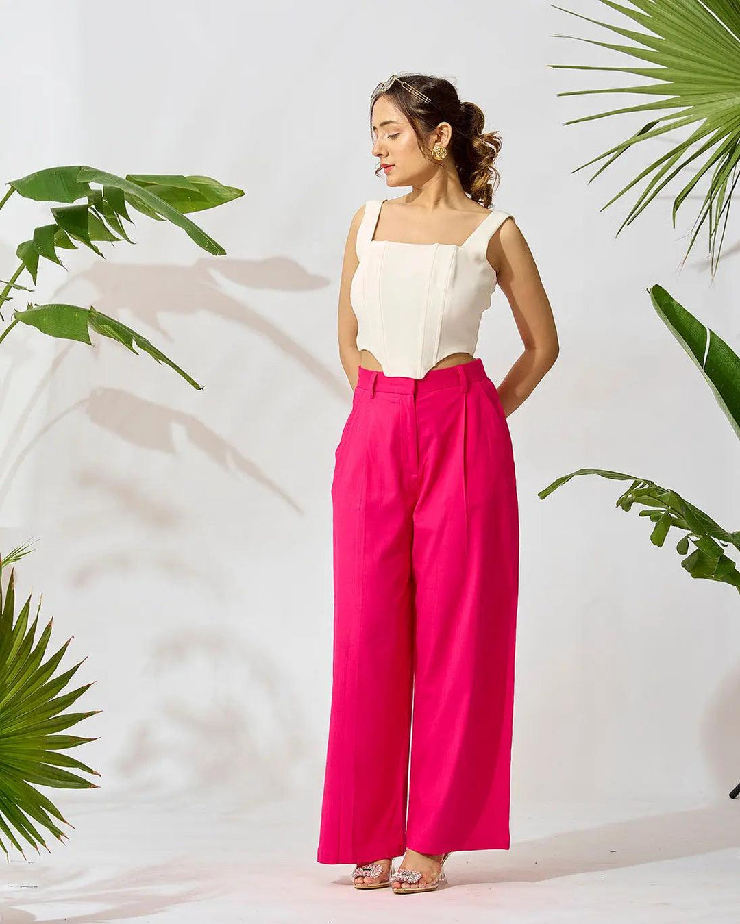 Chic Straight Flared Pants - Risate