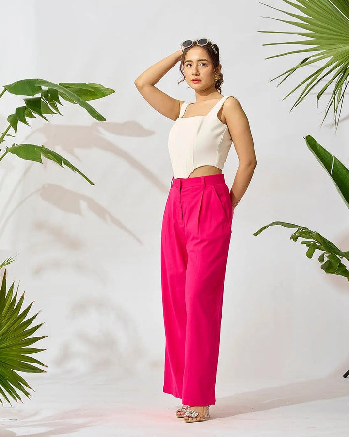 Chic Straight Flared Pants - Risate
