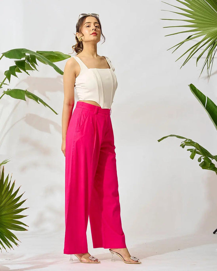 Chic Straight Flared Pants - Risate