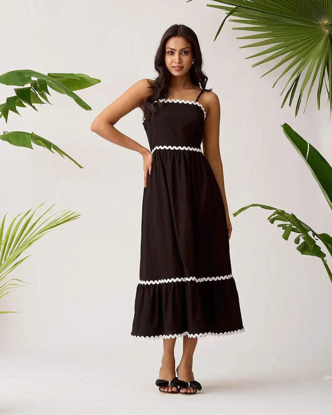 Coastal Breeze Lace Overlay Dress - Risate