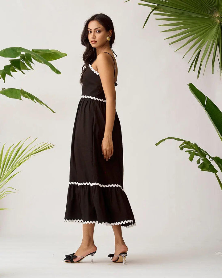 Coastal Breeze Lace Overlay Dress - Risate
