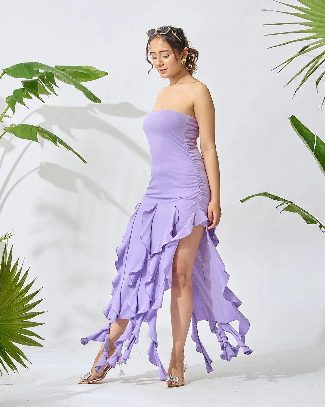 Fringe Delight Off-Shoulder Dress - Risate