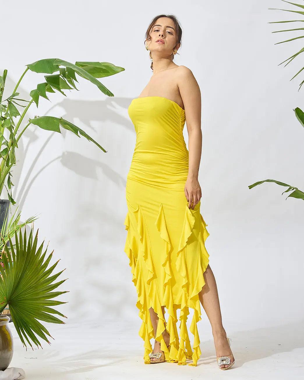 Fringe Delight Off-Shoulder Dress - Risate
