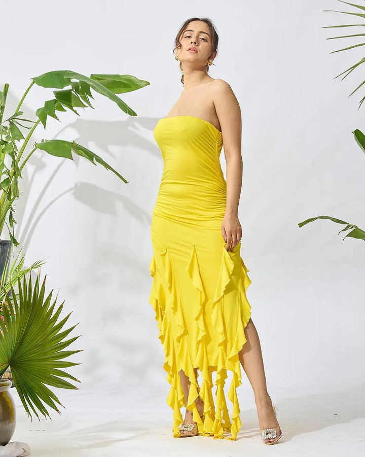 Fringe Delight Off-Shoulder Dress - Risate