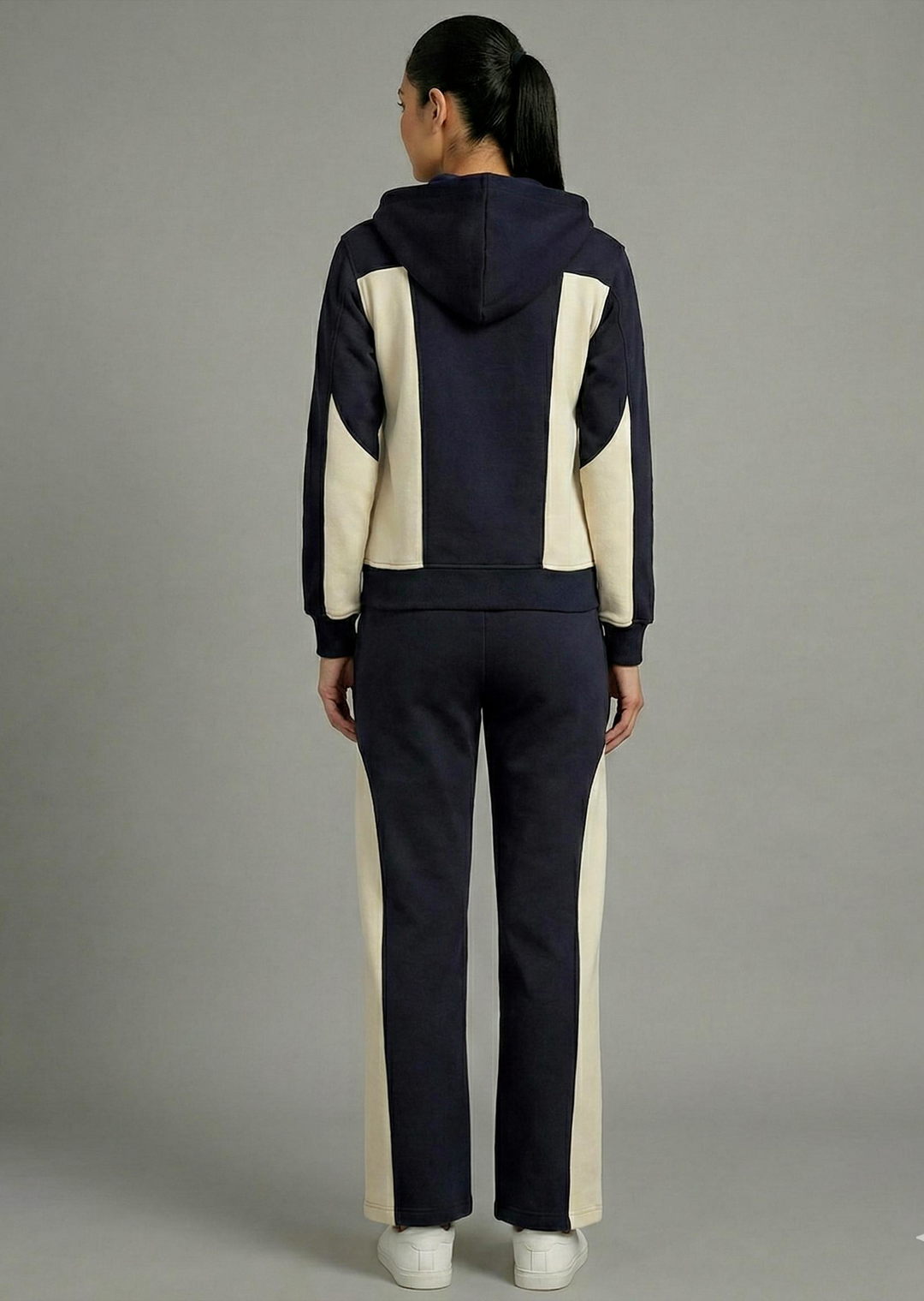 Contrast Panel Fleece Coord Set