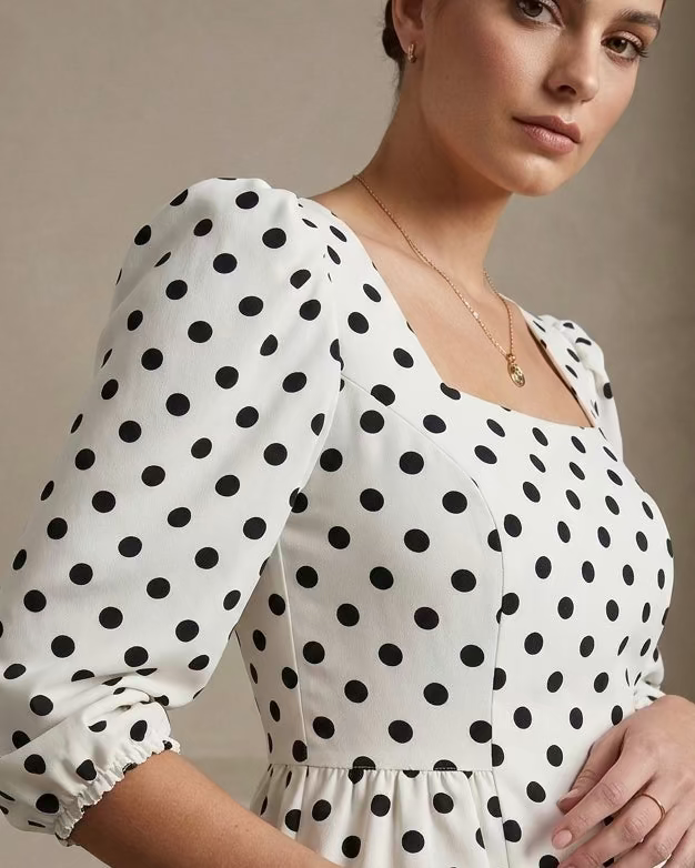 Dottie Peplum Top & Wide-Leg Trouser Set - Risate