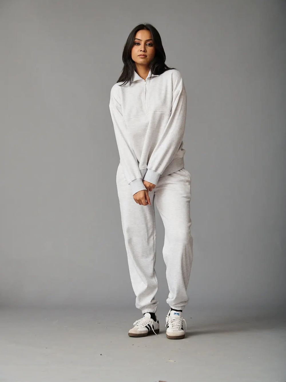 MELANGE MODE FLEECE COORD SET - Risate