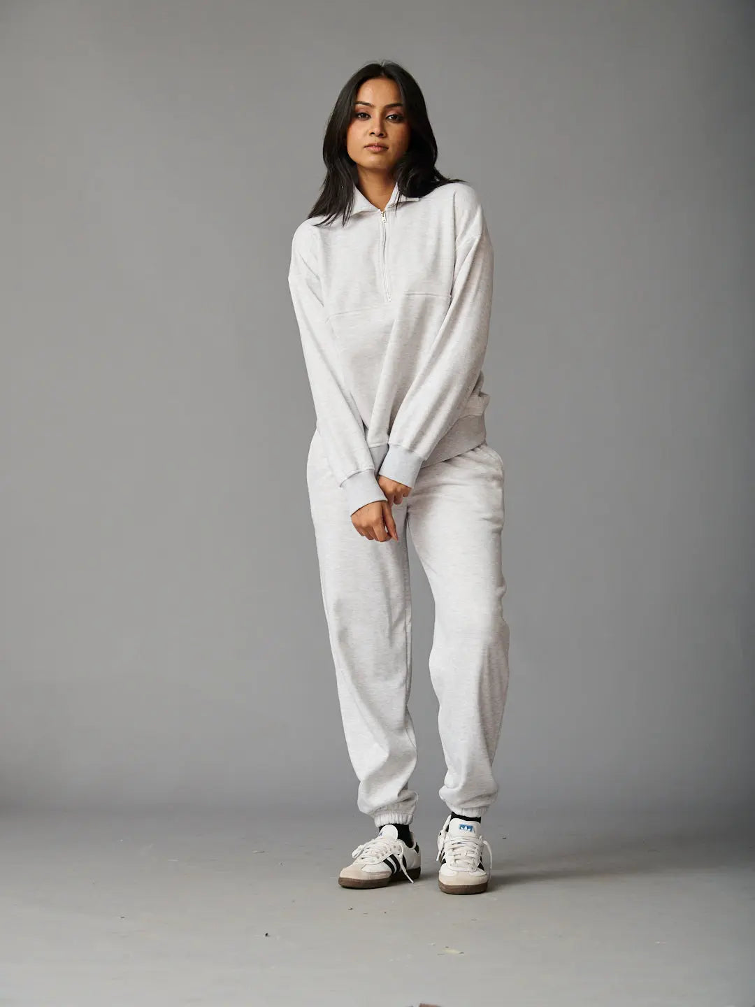 MELANGE MODE FLEECE COORD SET - Risate