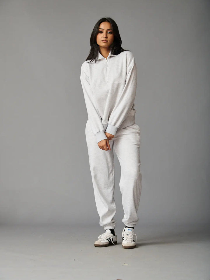 MELANGE MODE FLEECE COORD SET - Risate
