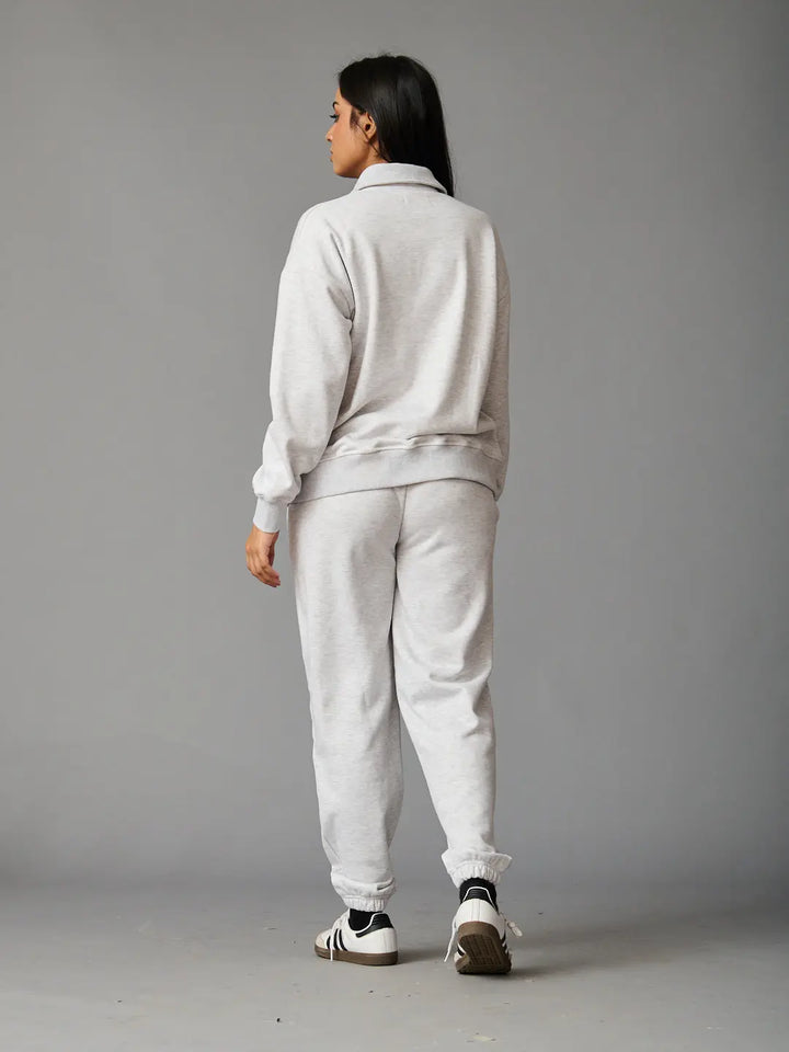 MELANGE MODE FLEECE COORD SET - Risate