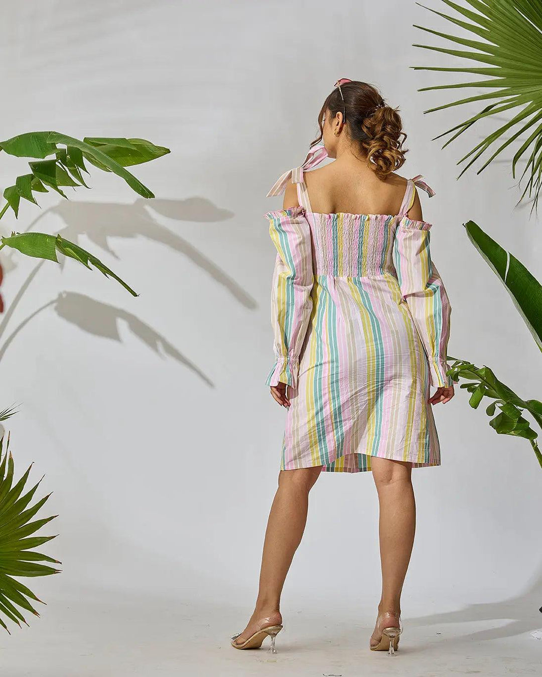 Rainbow Ribbon Mini Dress - Risate