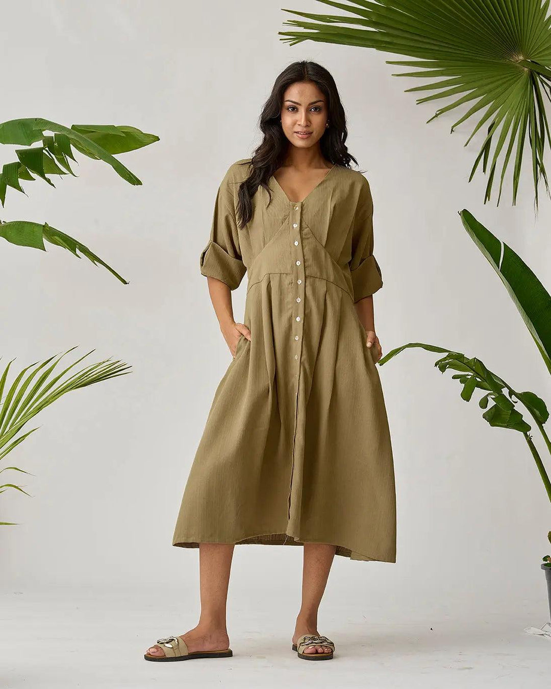 Serenity Midi Dress - Risate