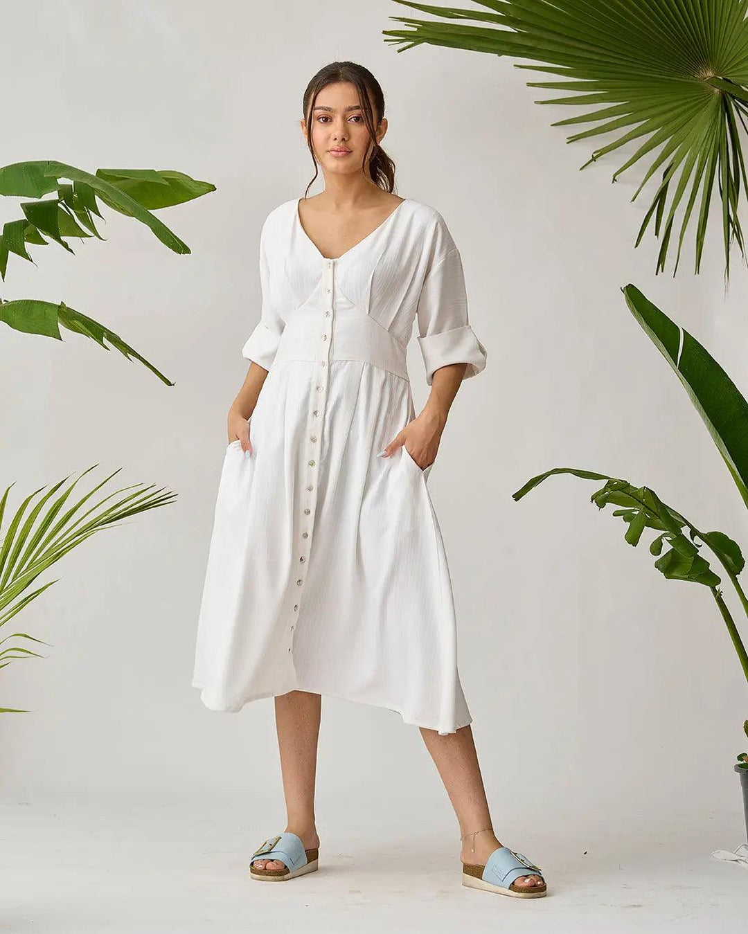 Serenity Midi Dress - Risate