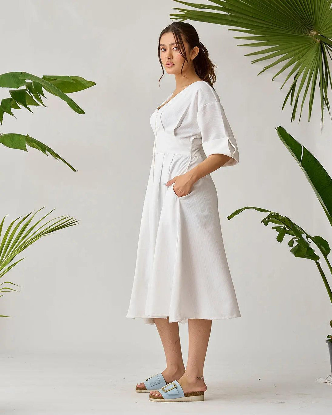 Serenity Midi Dress - Risate