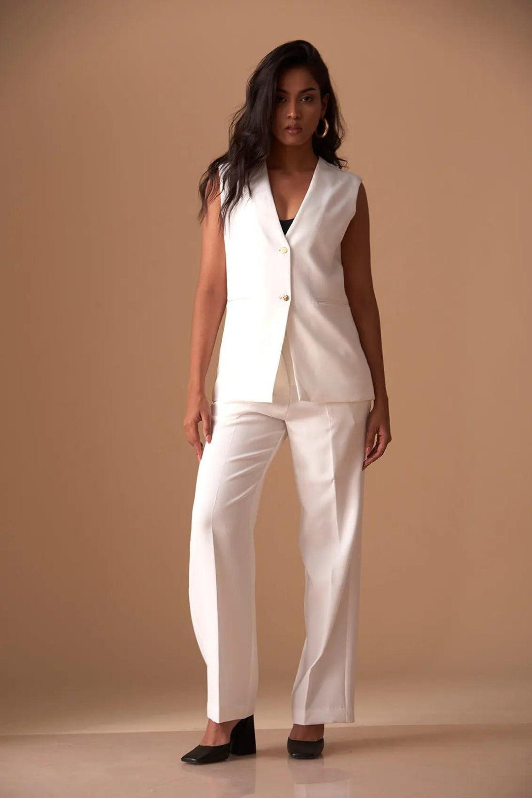 Sharp Blazer Vest with Straight fit Pants - Risate