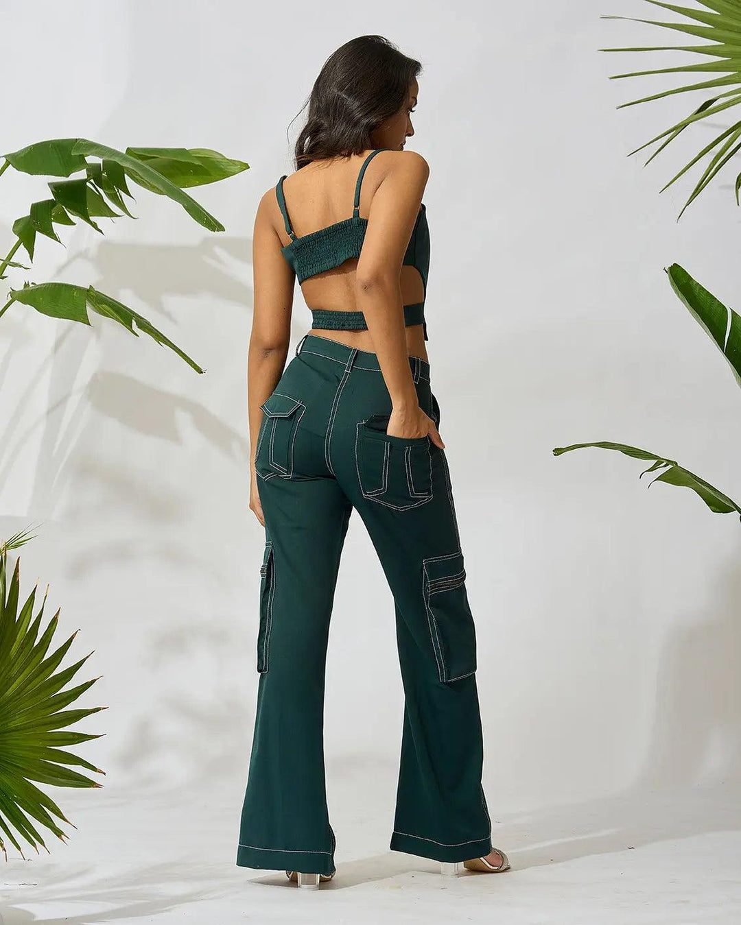 Sleek Lace up Coord Set - Risate