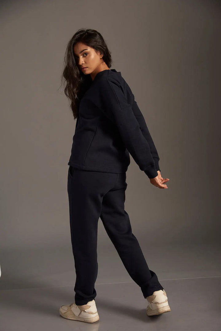 Tarka Cardigan Style Sweatshirt - Risate