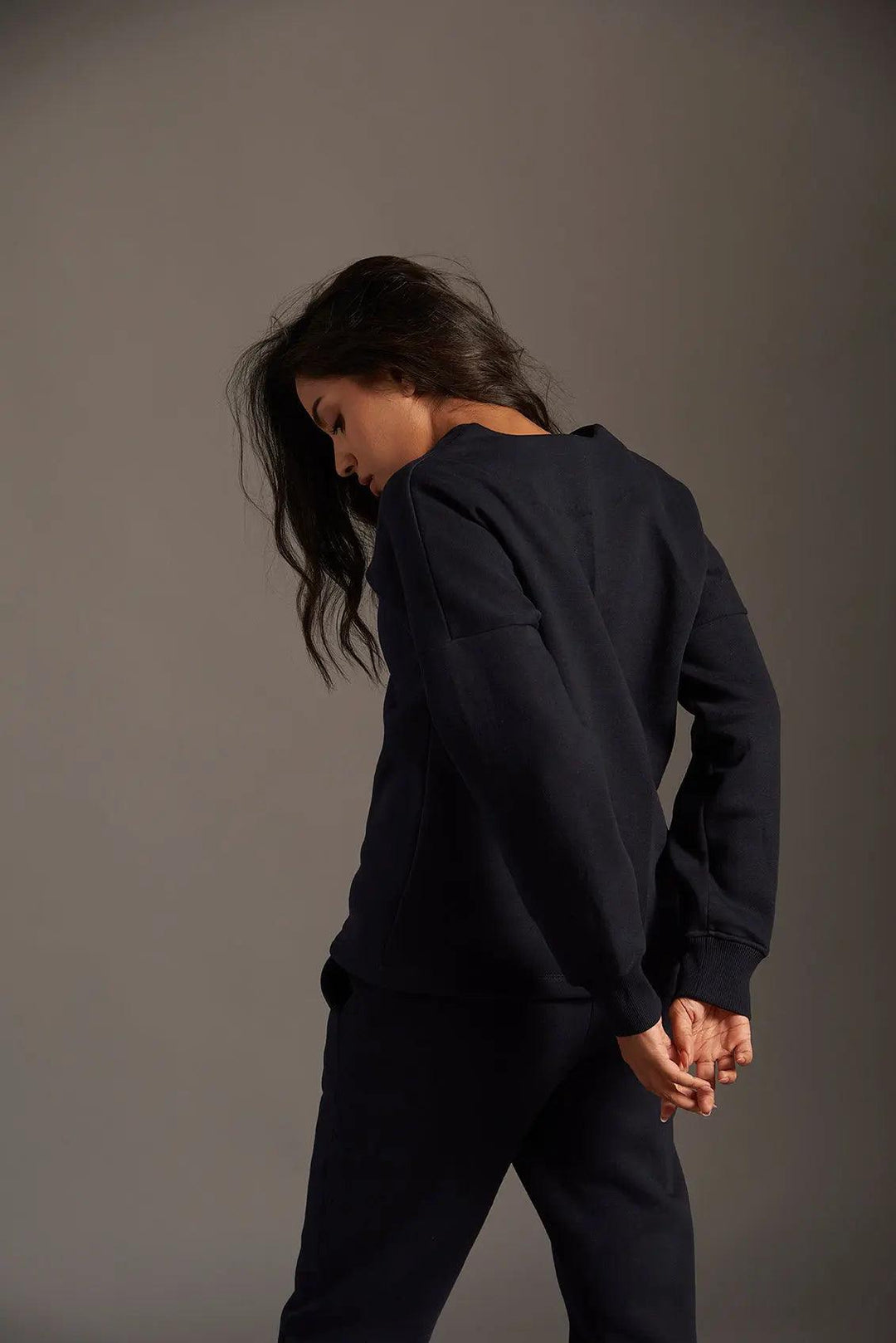 Tarka Cardigan Style Sweatshirt - Risate