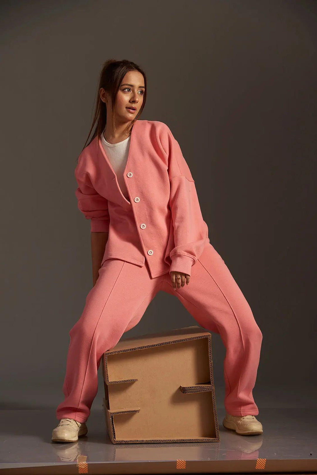 Tarka Cardigan Style Sweatshirt - Risate