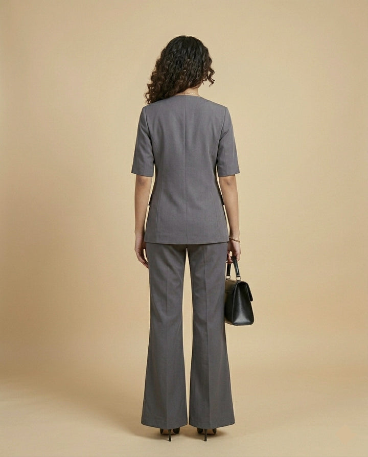 The Regent Double-Breasted Power Suit Co-ord Set - Risate
