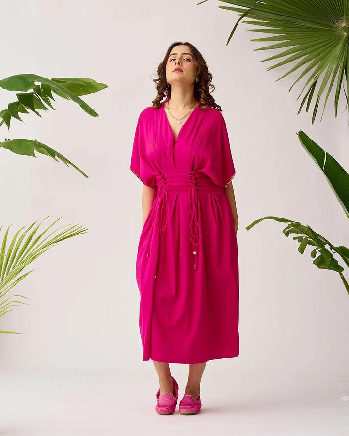 Versatile Chain-Link Midi Dress - Risate