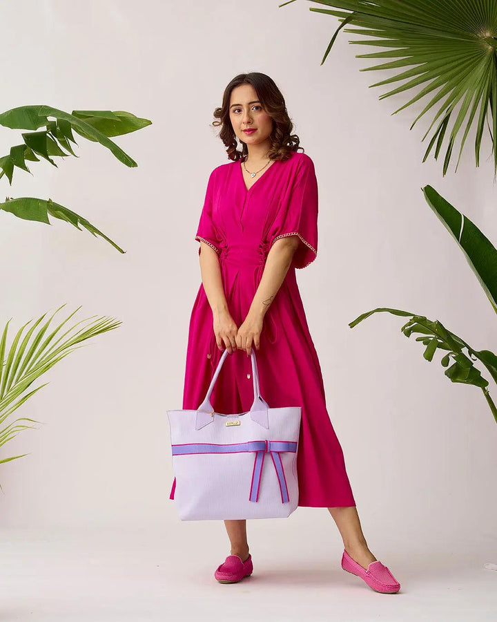 Versatile Chain-Link Midi Dress - Risate