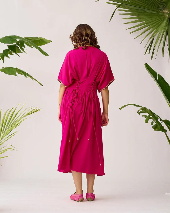 Versatile Chain-Link Midi Dress - Risate