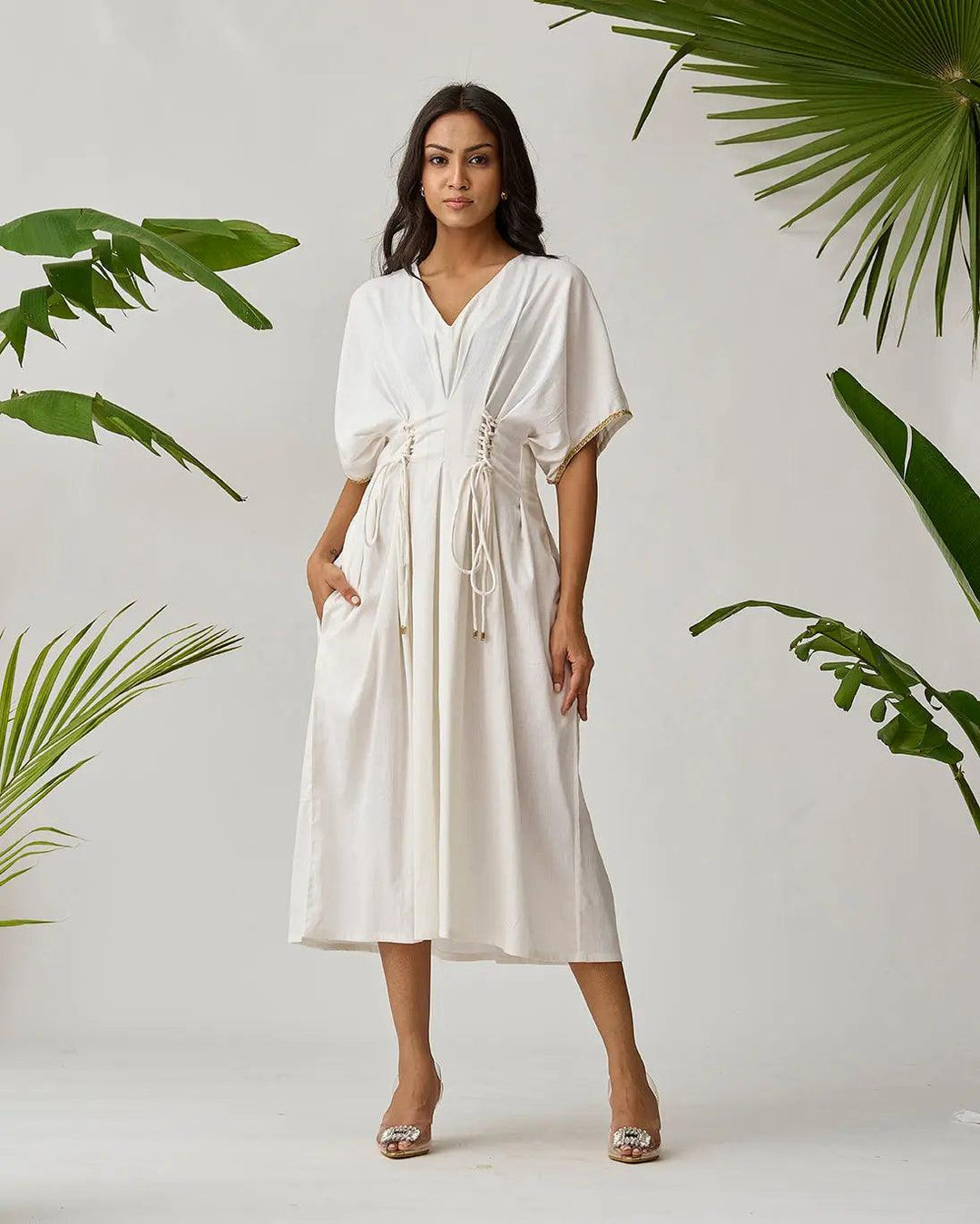 Versatile Chain-Link Midi Dress - Risate