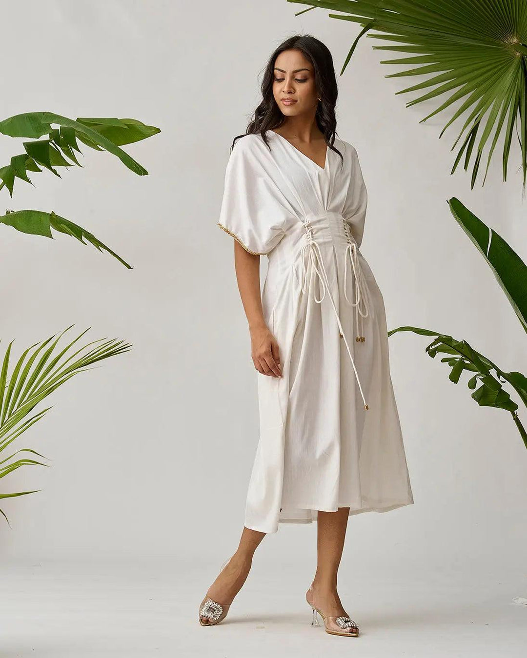 Versatile Chain-Link Midi Dress - Risate