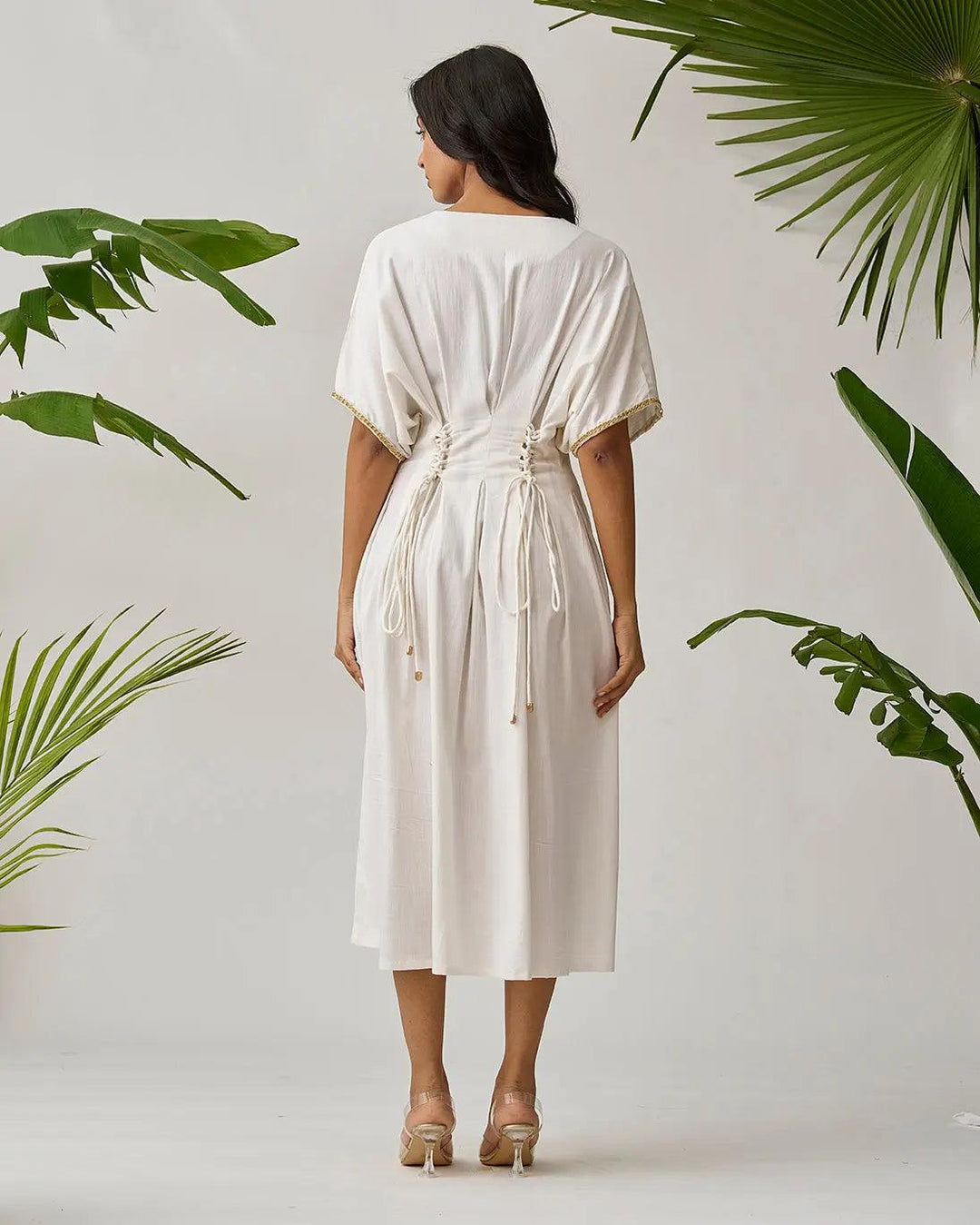 Versatile Chain-Link Midi Dress - Risate