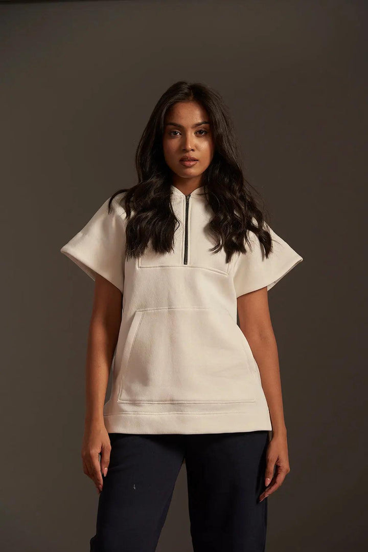 Wistful Half-Zipper Sweatshirt - Risate
