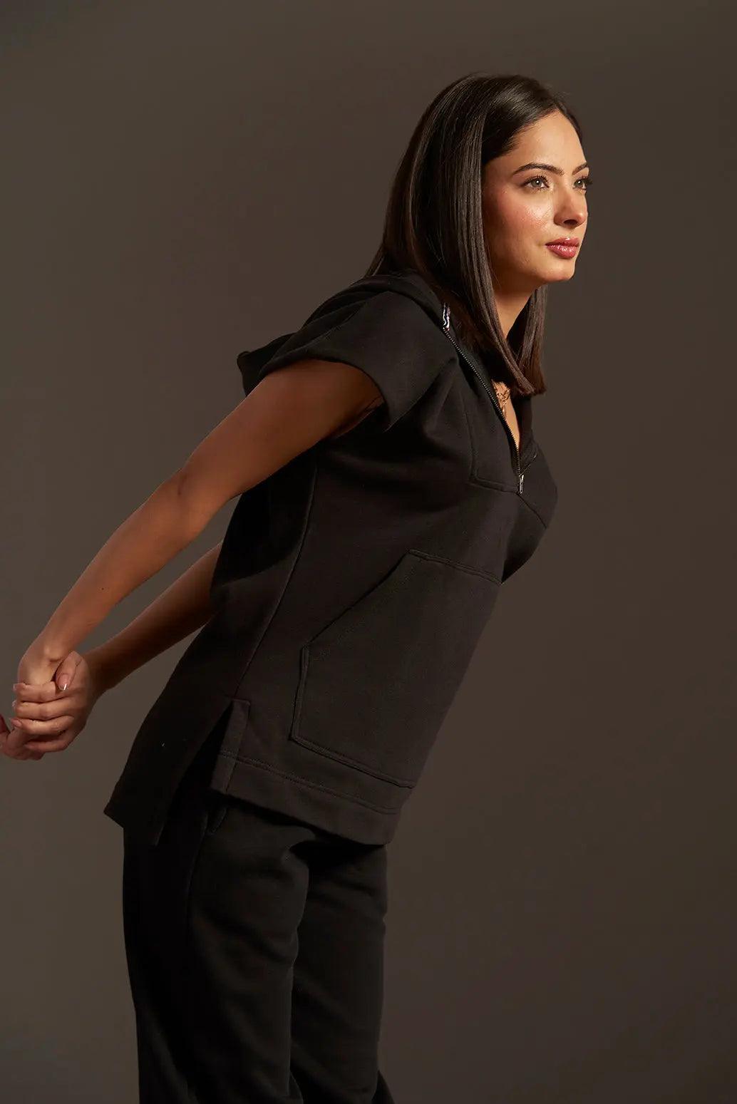 Wistful Half-Zipper Sweatshirt - Risate