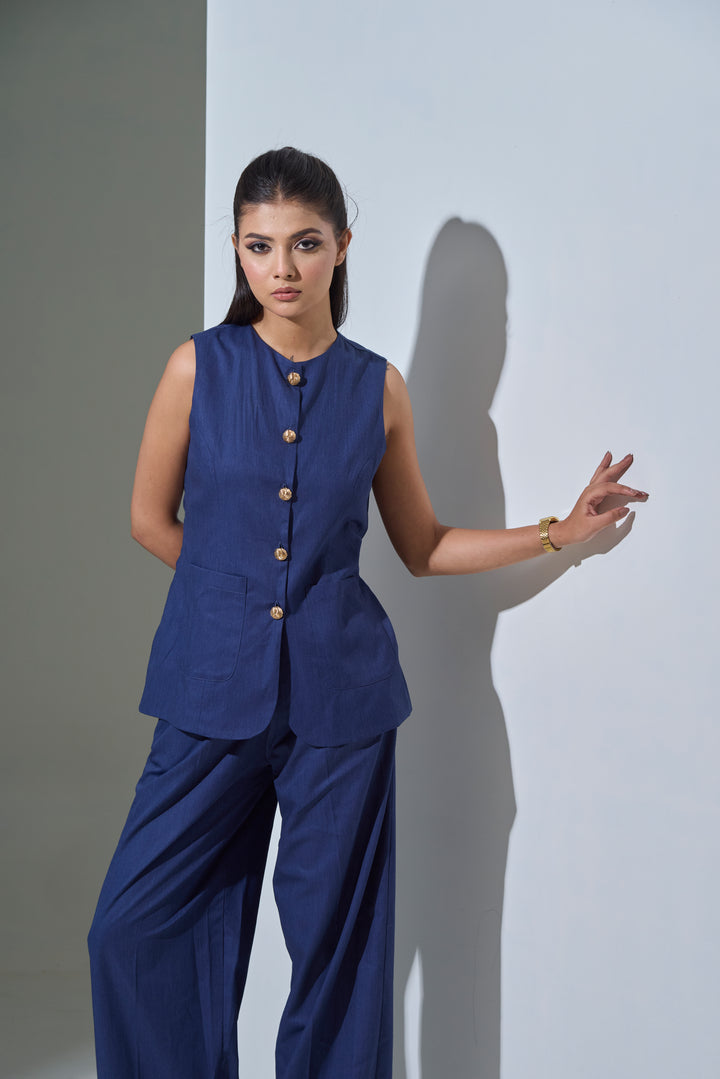 Denim Twill Co-ord Set