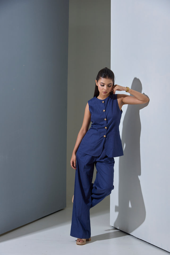 Denim Twill Co-ord Set